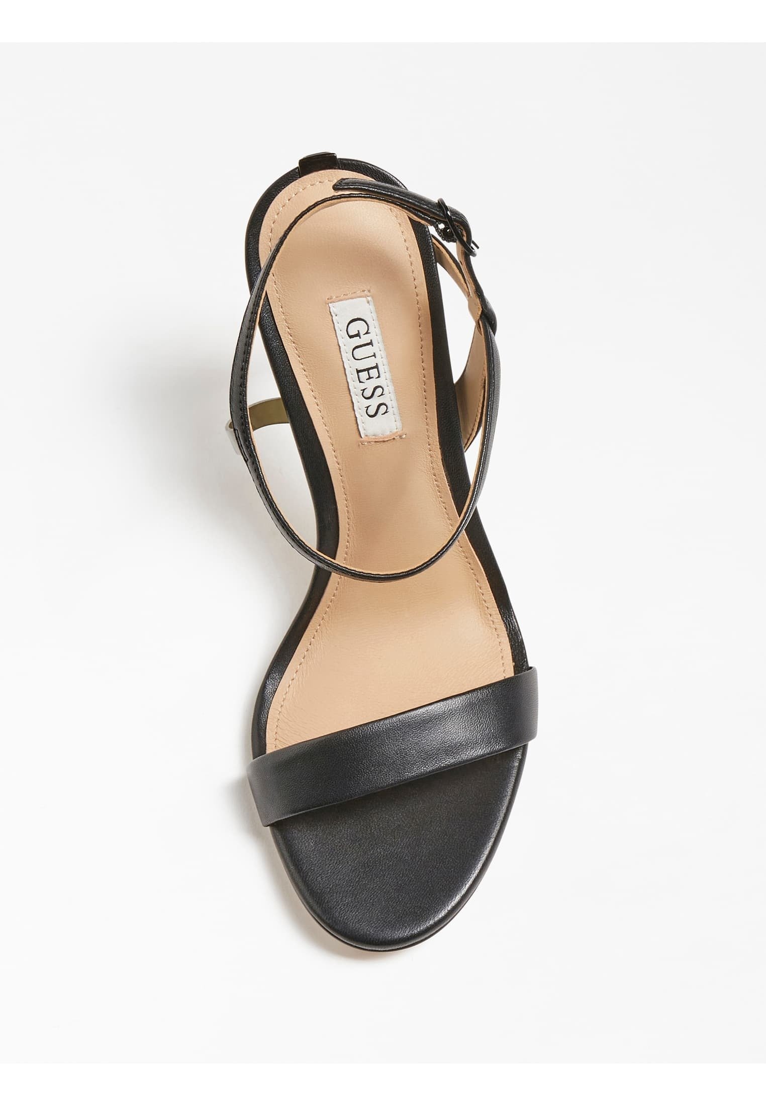 Guess Sandalen met hoge hak - schwarz/Zwart - Zalando.nl
