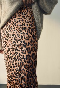 Next PRINT - Maxi sukně - leopard