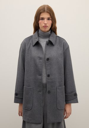 PIOMBO Manteau court - dark grey marl