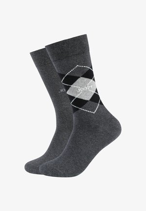 JOOP! 2PACK - Calze - anthracite melange