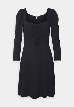 Vestido de malha - black