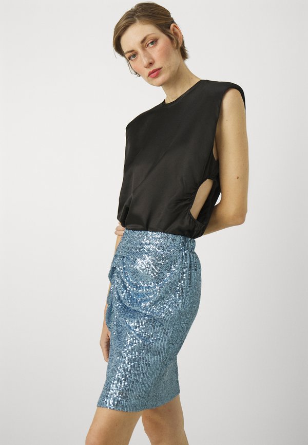 FELTON SENSUAL GLAM - Mini skirt - arona4