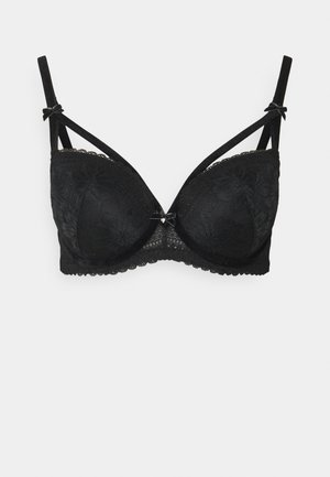 WIRE BRA - Kaarituelliset rintaliivit - black
