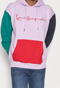 Karl Kani Felpa con cappuccio - lilac
