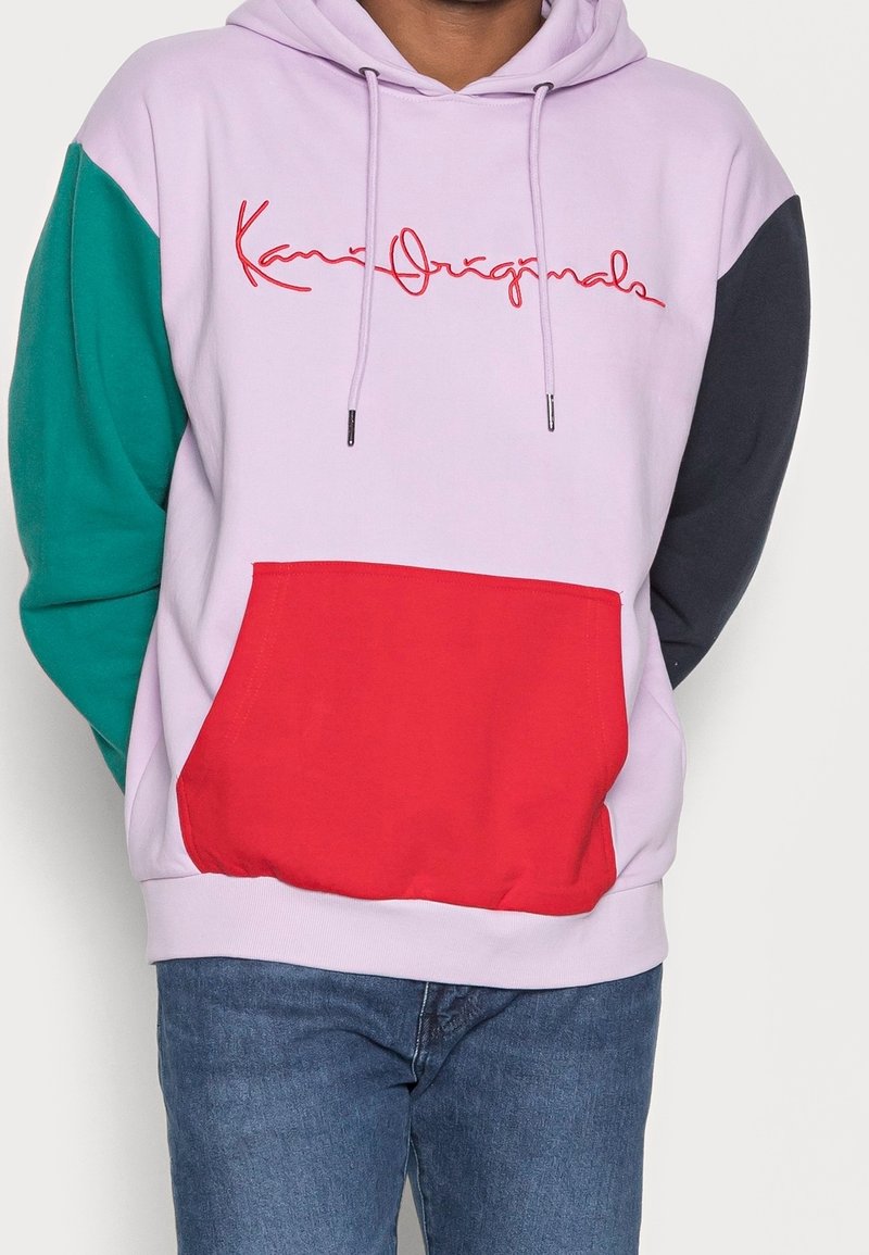 Karl Kani Felpa con cappuccio - lilac