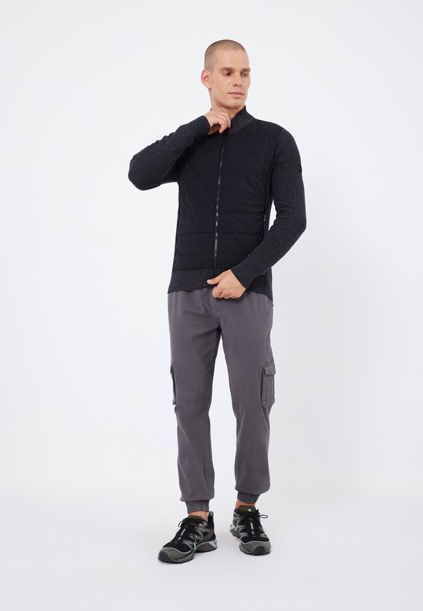 Cardigan - mottled anthracite4