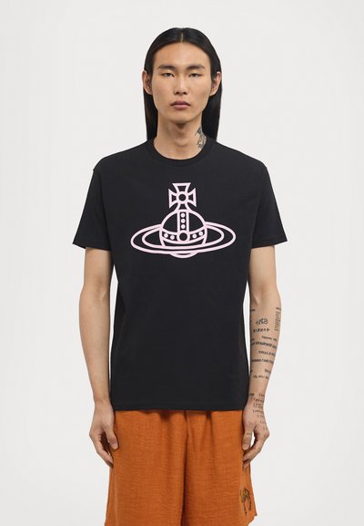 Vivienne Westwood SÉCURITÉ CLASSIC  - T-shirt imprimé - black
