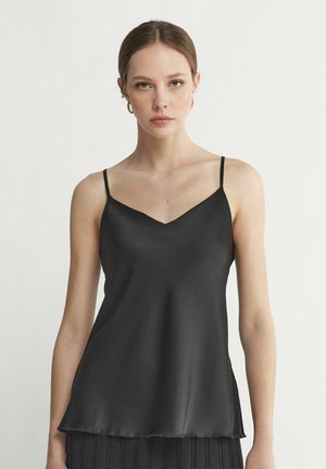 Falconeri NARROW STRAPS - Top - Black