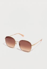 Valgt, shiny light gold-coloured