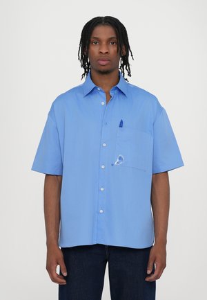 INK STAINED SHIRT - Košeľa - blue