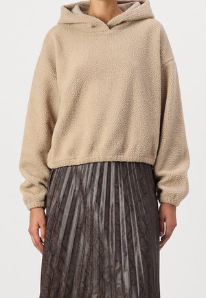 Hoodie - beige