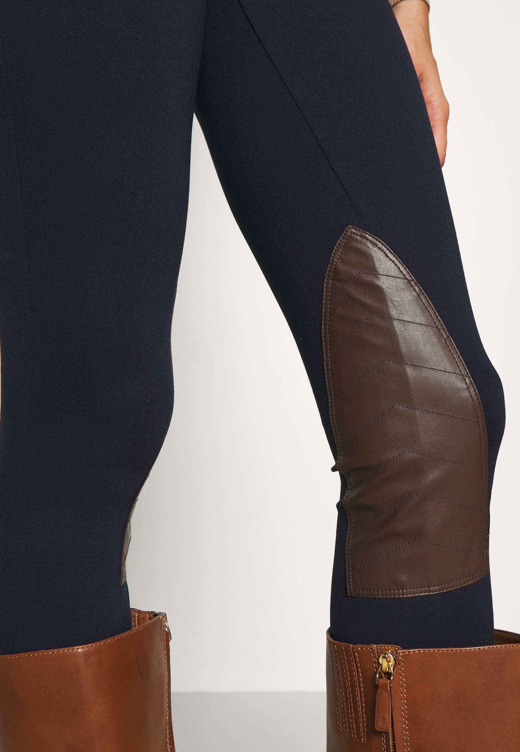 Lauren Ralph Lauren ATHEDORA - Leggings - navy/azul marino - Zalando.es