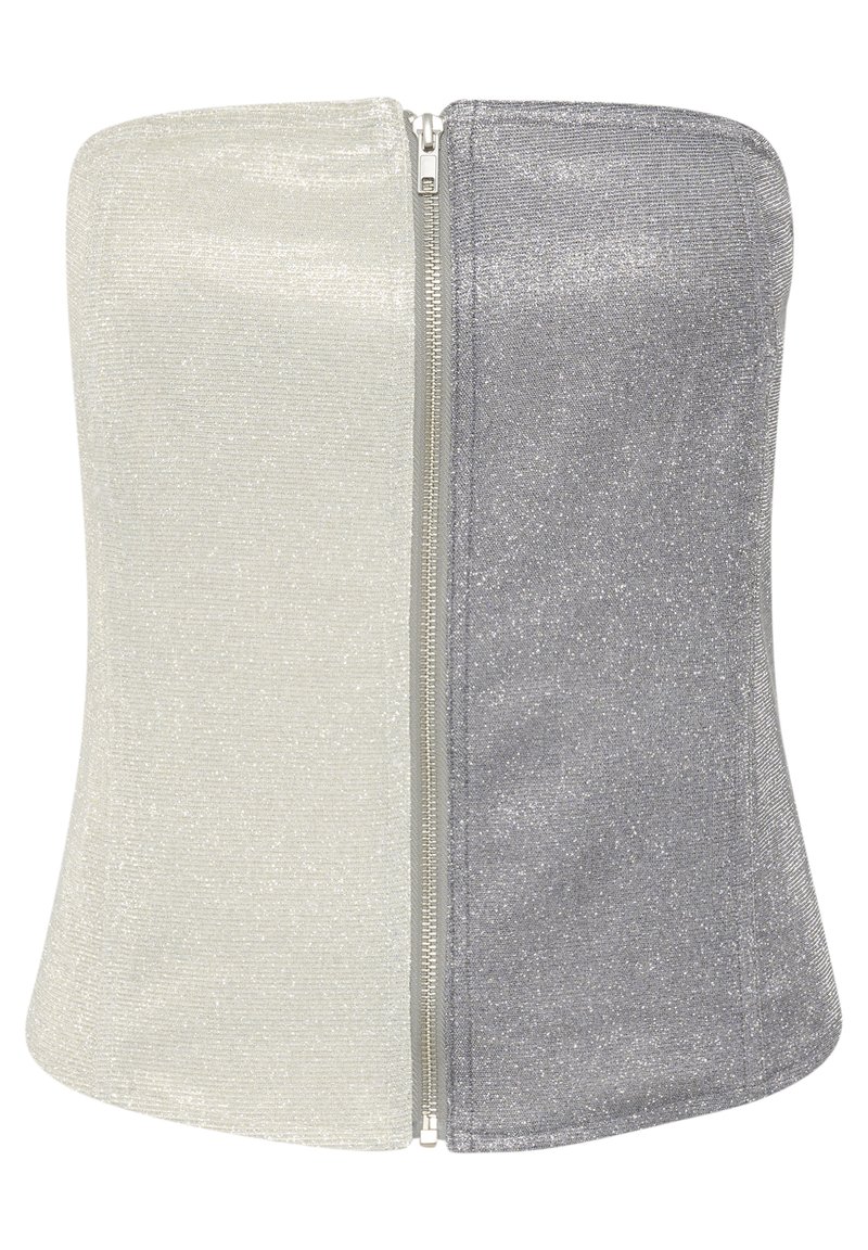 Karen by Simonsen Top zilverkleurig