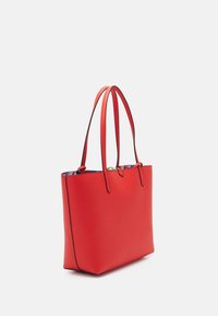 Lauren Ralph Lauren FAUX LEATHER LARGE REVERSIBLE TOTE BAG - Saco de mão - hyannis orange