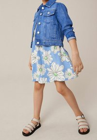 Next Jeansjacka - denim bright blue