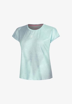 BIDI BADU, T-SHIRT FREEZE OUT CAPSLEEVE T-SHIRT W - Sports T-shirt - - ocean blue- smoke grey
