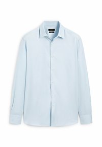 SLIM FIT OXFORD COLLAR - Formal shirt - mottled light blue