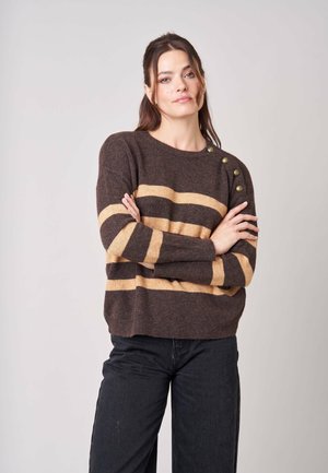DEELUXE, DEELUXE ORIGINAL PULL FRANCINE - Pullover - braun