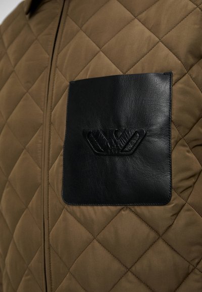 Emporio Armani BLOUSON - Lagana jakna - fango
