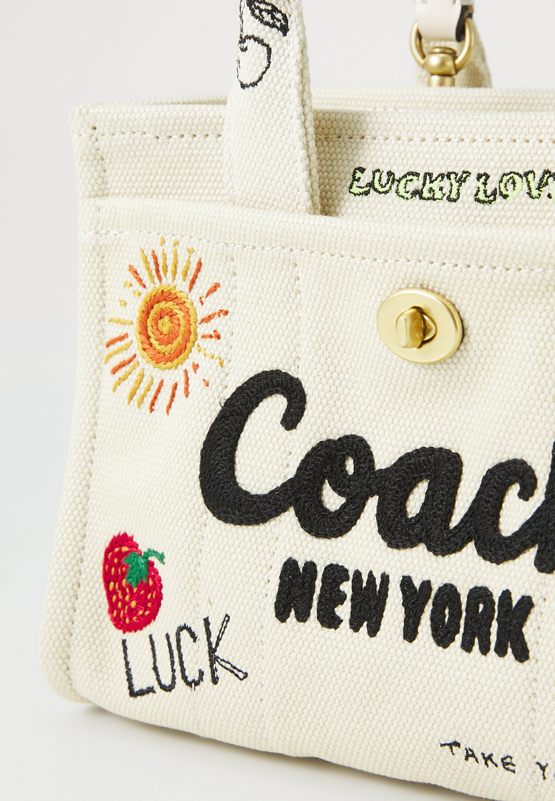 ファッション雑貨・小物その他 Sketch Print Cargo Tote COACH SKETCH PRINT CARGO TOT - Handbag - sand/brown - Zalando