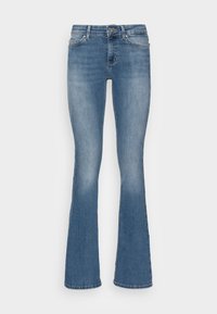 ONLBLUSH  - Flared-farkut - light blue denim