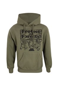 Henry Tiger STAR WARS PROTECT OUR FORESTS - Felpa con cappuccio - olive