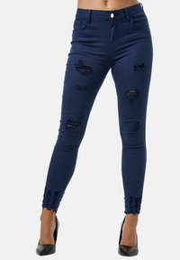 Elara - HIGHWAIST - Jeans Skinny Fit - blau Thumbnail Image 1