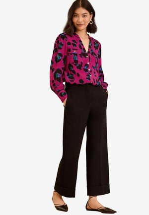 PRINTED UTILITY LONG SLEEVE REGULAR FIT - Blūze - pink leopard