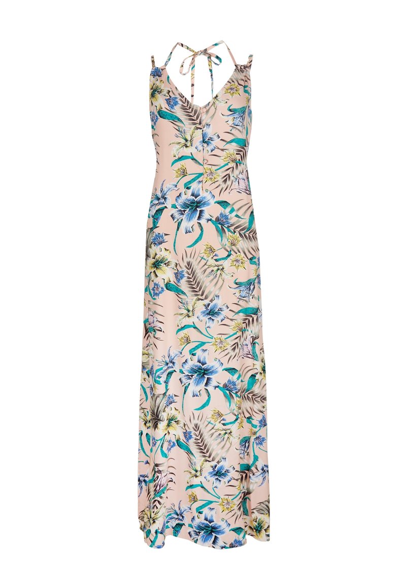 Damen Freizeitkleider | O'Neill Maxikleid tropical nights/beige - QP69774 Damen Freizeitkleider | O'Neill Maxikleid tropical nights/beige - QP69774