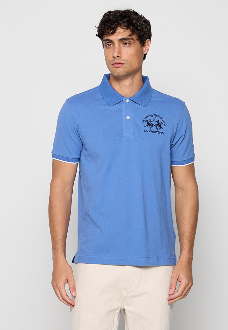 LA MARTINA Poloshirt blauw