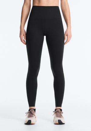 OYSHO, PERFECT-ADAPT HIGH-RISE ANKLE-LENGTH - Tights - black