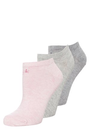 WOMEN LINER LOGO 3 PACK - Socks - mottled rose