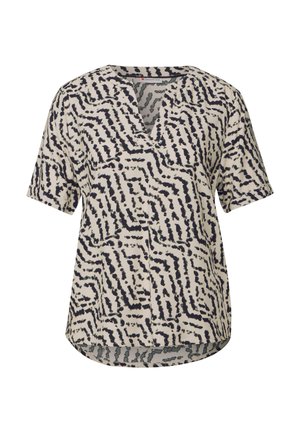 Street One BEDRUCKTE - Blouse - beige