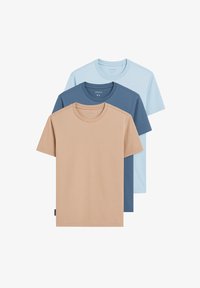 Ej vald, beige dark blue light blue