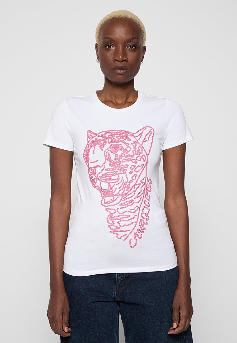 Cavalli Class T-shirt print wit Cavalli Class T-shirt print wit
