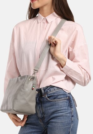 DrachenLeder, Cross body bag - grau