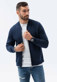 Ombre WITH LONG SLEEVES - Sudadera con cremallera - blue