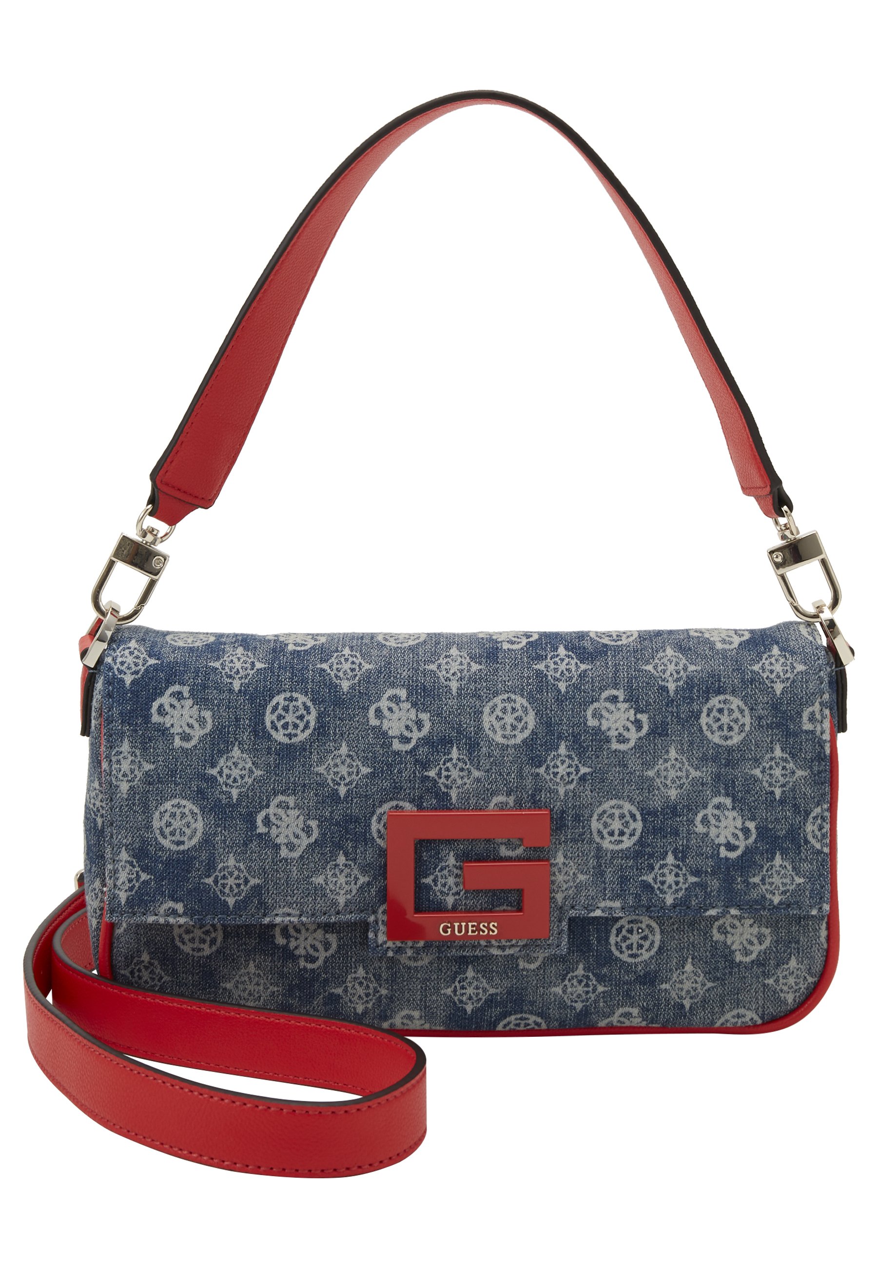 guess handbags red colour