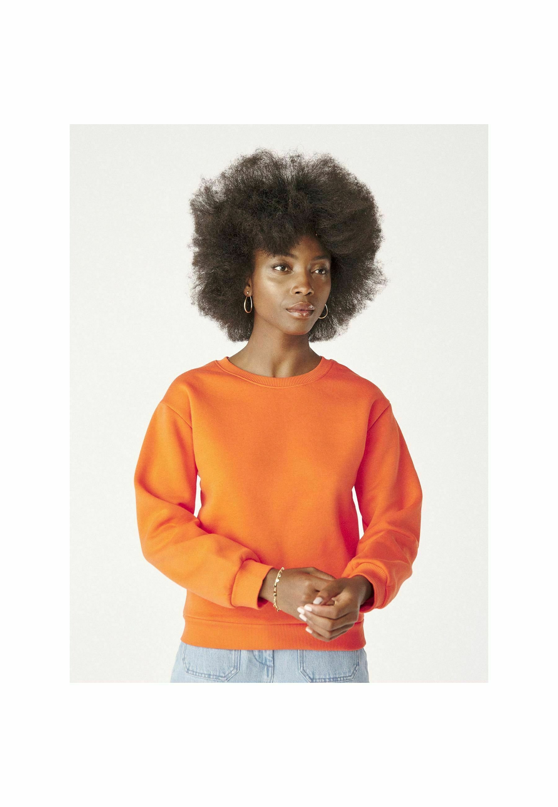 NAF NAF Sudadera - orange/naranja - Zalando.es