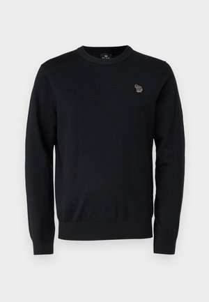 CREW NECK - Trui - black