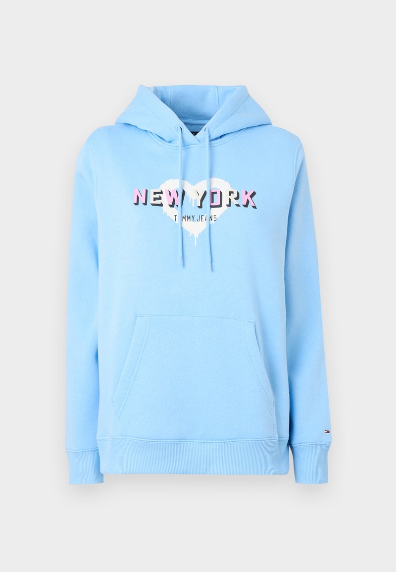 Tommy Jeans Hoodie lichtblauw Tommy Jeans Hoodie lichtblauw