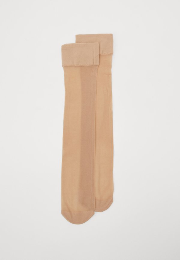ELIN 2 PACK - Knee high socks - beige