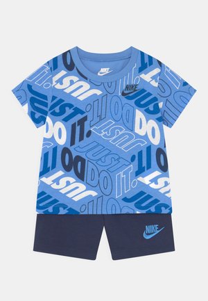 BLOCK SET - T-shirt imprimé - midnight navy