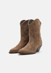 Bianco BIAISABEL PULL ON WESTERN  - Cowboy- / bikerstøvlette - sand