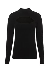 HALLHUBER Strickpullover - black