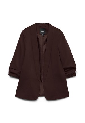 Vero Moda VMHAILEY REGULAR - Žakete - coffee bean