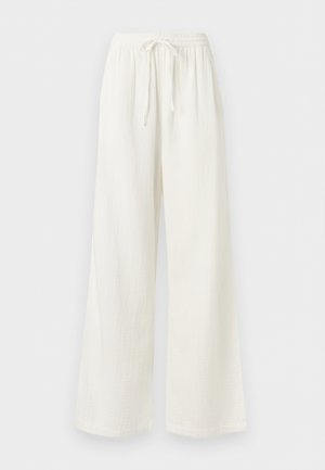 Tommy Jeans, TEXTURED LOOSE PANTS - Παντελόνι - ecru