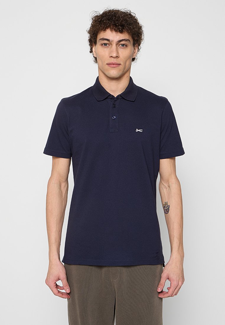 Denham Poloshirt donkerblauw Denham Poloshirt donkerblauw