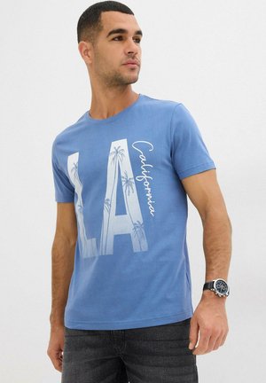 T-shirt imprimé - blue