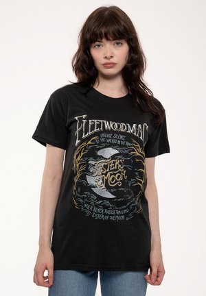 FLEETWOOD  SISTERS OF THE MOON - Print T-shirt - black